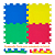 Tatame EVA 10mm – 50x50 cm com Encaixe Universal - Imagem 1