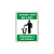Placa Jogue Lixo no Lixo – Preserve a Natureza – 15x20 cm - Imagem 1