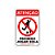 Placa Atenção: Proibido Jogar Bola – 15x20 cm - Imagem 1