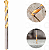 10 Brocas Para Concreto 10 X 120 mm Golden Line Haste Cilíndrica MTX - Imagem 3