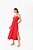 Vestido La Quessine Vermelho Tressé - Imagem 3