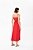 Vestido La Quessine Vermelho Tressé - Imagem 4