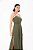 Vestido La Quessine Verde Militar Tressé - Imagem 2