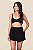Top Nikki Preto Terry - Imagem 1