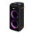 Caixa de Som Portátil, Bluetooth 5.0, Luz de LED, Rádio FM, Controle Remoto, modelo A602, potência 60W RMS. - Imagem 1