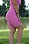 Shorts Meia Coxa Rosa Barbie - Poliamida - Imagem 1