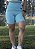 Shorts Meia Coxa Azul Tiffany - Power - Imagem 4