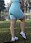 Shorts Meia Coxa Azul Tiffany - Power - Imagem 2