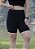Shorts Meia Coxa Preto - Poliamida - Imagem 1