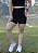 Shorts Curto Preto - Poliamida - Imagem 1