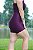 Shorts Curto Roxo - Aveludado de Compressão - Imagem 1