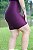Shorts Meia Coxa Roxo - Aveludado de Compressão - Imagem 1