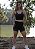 Conjunto Degradê Preto e Cinza - Shorts Curtinho + Top Alça Dupla - Poliamida - Imagem 3