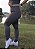 Conjunto Canelado Cinza Granada - Legging + Cropped - Imagem 3