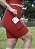 Shorts Meia Coxa com Bolso Vermelho - Poliamida - Imagem 1