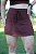 Shorts Saia Marrom - Poliamida - Imagem 1