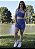 Conjunto Azul Serenity - Shorts Curto e Top Ombro Trançado - Imagem 5