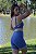 Conjunto Azul Serenity - Shorts Curto e Top Ombro Trançado - Imagem 3