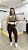 Conjunto Bicolor - Legging e Top Ombro - Imagem 1