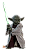 Boneco Hot Toys Yoda Figure Star Wars Episode II Attack of the Clones Geek - Imagem 1