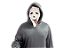 Máscara Realista Terror Horror Halloween Ghost Face Panico versão 01 - Imagem 3