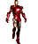 Boneco  Iron Man Mark VII 7 Avengers Diecast  Escala 1/6 Hot Toys  -  Geek - Imagem 1