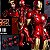 Boneco  Iron Man Mark III  3  Diecast  Escala 1/6 Hot Toys  ED especial -  Geek - Imagem 2