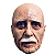 Máscara Realista OLD MAN Halloween  Cosplay - Imagem 1