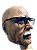Máscara Realista OLD MAN Halloween  Cosplay - Imagem 1