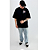 Camiseta Oversized Bulldrop Preta - Imagem 1