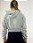 Moletom Cropped Cinza Bulldrop - Imagem 4