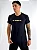 Camiseta Poliamida Athlete Preto/Dourado - Masculina - Imagem 1