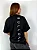 Camiseta Oversized Preta Love Collection - Imagem 3