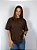 Camiseta Oversized Marrom Love Collection - Imagem 3
