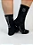 Meia Runner de Poliamida Preto com Cinza - Imagem 3