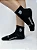 Meia Runner de Poliamida Preto com Branco (Cano Médio) - Imagem 1