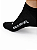 Meia Runner de Poliamida Preto com Branco (Cano Baixo) - Imagem 3