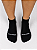 Kit 3 Meias Runner de Poliamida - Preto/Branco (Cano Médio) - Imagem 3