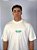 Camiseta Oversized Branca Hard Work - Imagem 1
