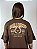 Camiseta Oversized Marrom Hard Work - Imagem 4