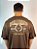 Camiseta Oversized Marrom Hard Work - Imagem 2