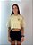 Cropped Oversized Areia Circular - Imagem 2