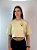 Cropped Oversized Areia Circular - Imagem 1