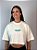 Cropped Oversized Off-White Hard Work - Imagem 2