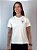 Baby Look Algodão Off-White Circular - Imagem 2