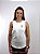 Regata Algodão Off-White Circular Feminina - Imagem 2