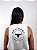 Regata Algodão Off-White Circular Feminina - Imagem 5
