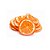 Laranja desidratada rodelas - Pacote 100G - Imagem 1
