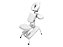 Cadeira para Quick Massage / Shiatsu Branca com Estrutura Branca - Legno - Imagem 1