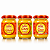Kit Ghee 1 Tradicional 1 Sal Rosa 1 Douradinho 200g Lotus - Imagem 1